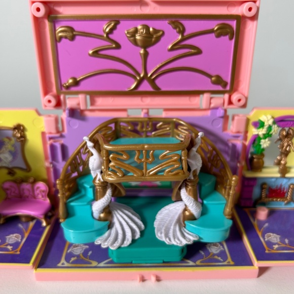 Vintage 90s Bluebird Polly Pocket Dream Builder Mansion Grand Entrance (93F) - Picture 3 of 13